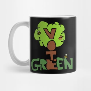 Vote Green Party Mug